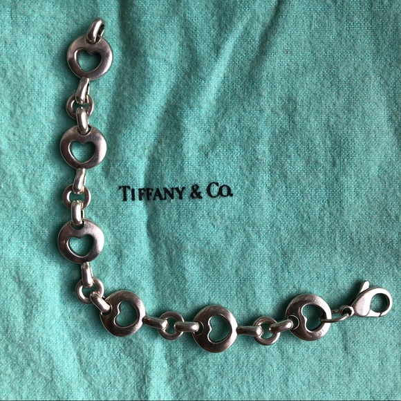 Tiffany & Co. Jewelry Tiffany Co Stencil Heart Bracelet Poshmark